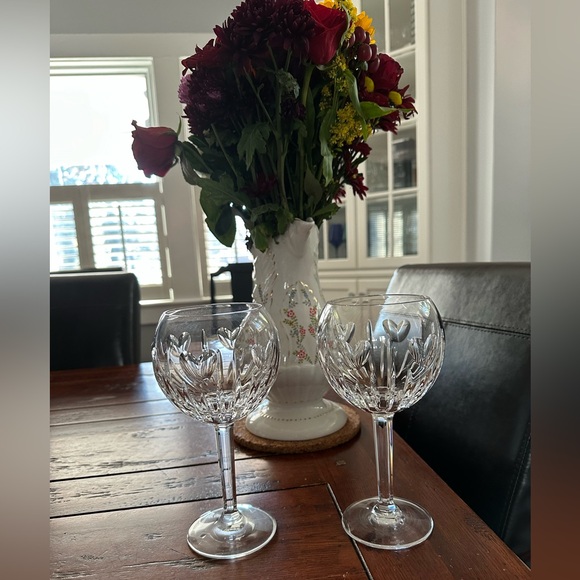 Waterford LOVE wine goblets (2) - Picture 3 of 4